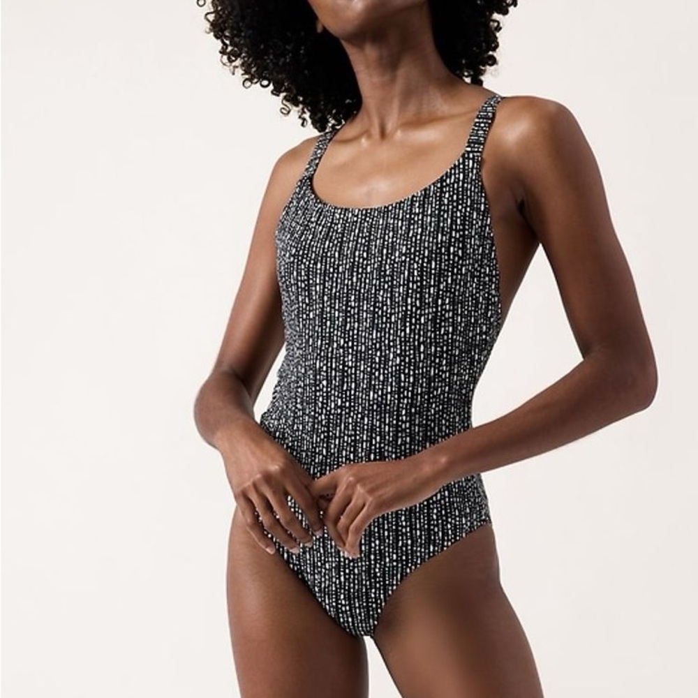 NWT Athleta Hermosa One Piece Swimsuit Petite Med